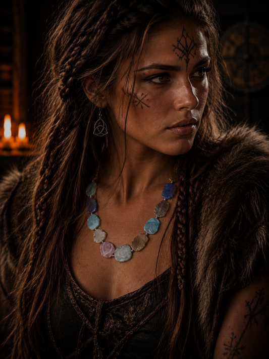 NASZYJNIK AGATOWY – SŁOWIAŃSKI AMULET Z NATURALNEGO AGATU